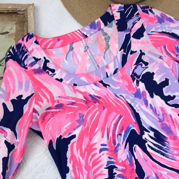 Lilly Pulitzer Merrit Dress Paradise Point - Picture 13 of 16